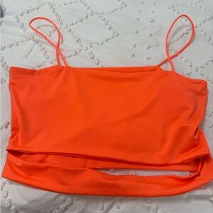 SHEIN Bright Orange Camisole Top